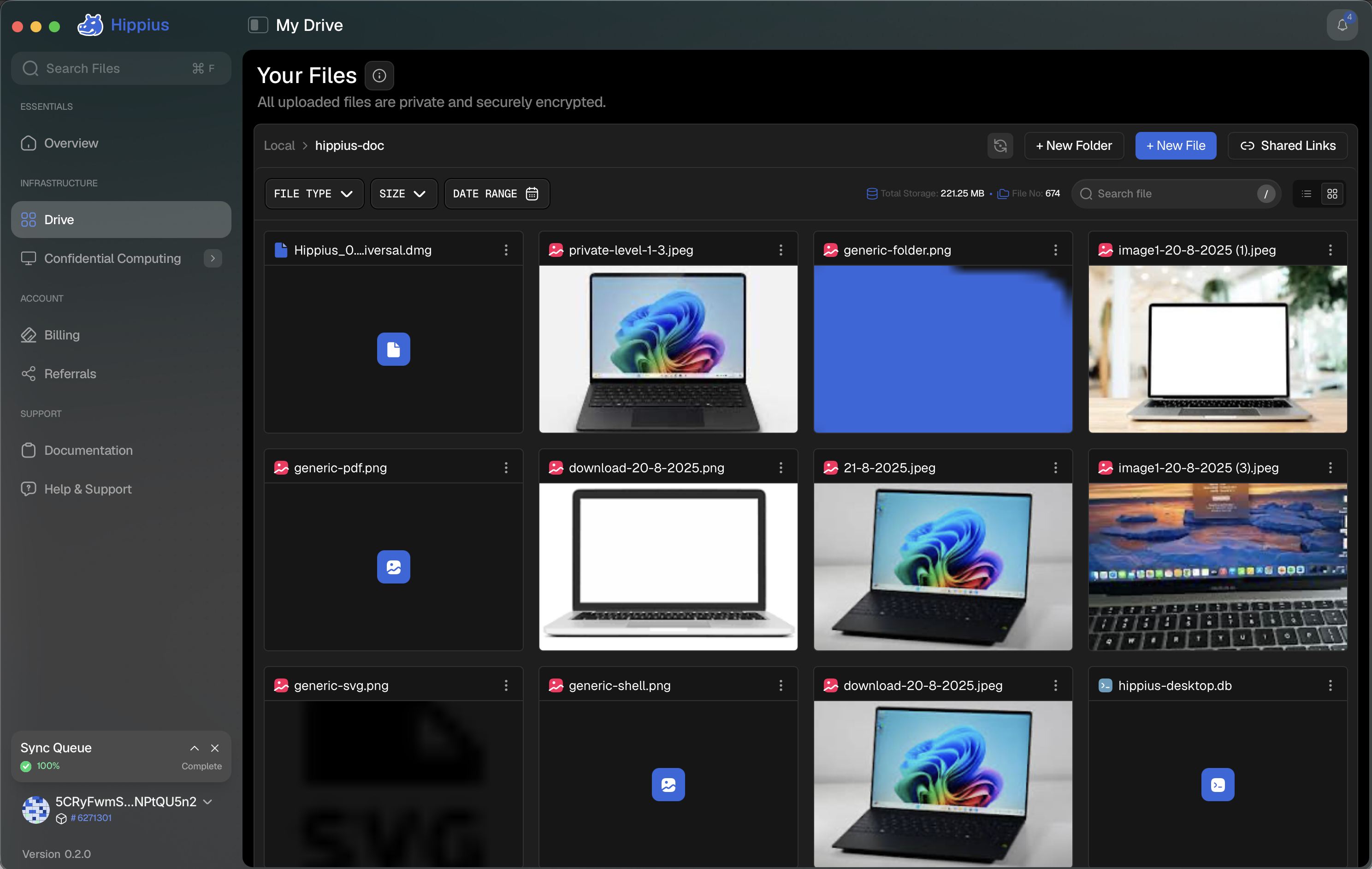 File view modes