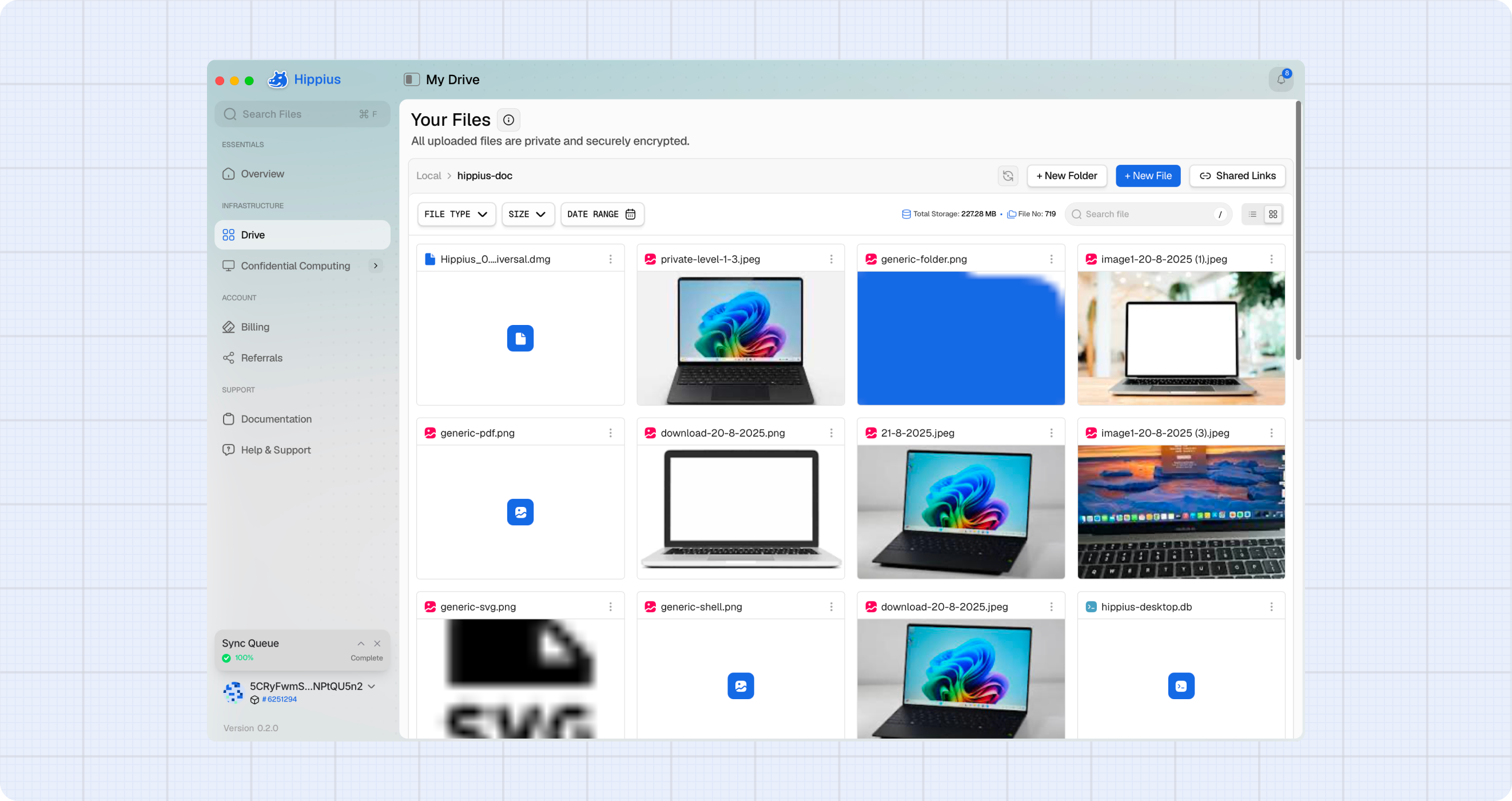 File view modes